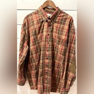 Cutter & buck plaid shirt size 3x